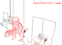 kevintheanimator:  Deadspace animatic thingy.