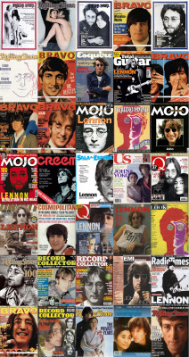 suelennon:  Some John Lennon magazine covers.