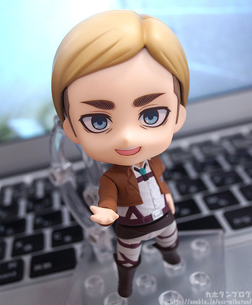 New images of Good Smile Company’s upcoming Erwin Nendoroid - finally colored!!ETA: