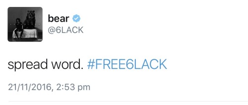 #FREE6LACK