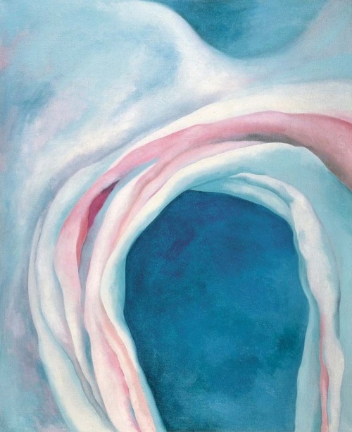 Georgia O'Keeffe,  Music—Pink and Blue No. 1, 1918 more