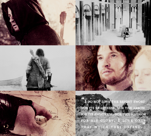 taurielsilvan: 5k giveaway winner: thorins ↳ faramir + dark hair “Here was one with an air of 