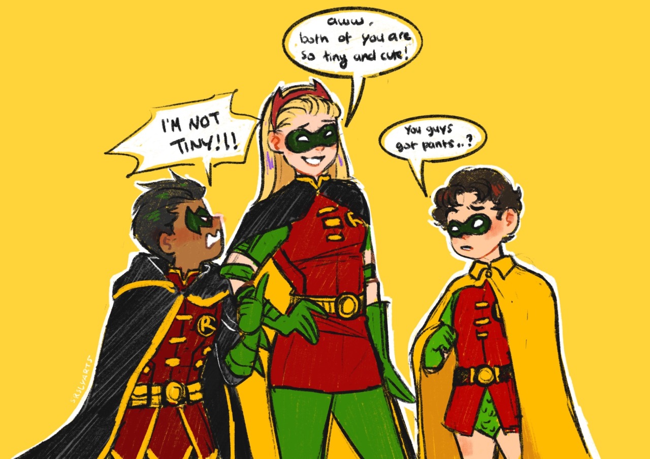 4 sehat 5 sempurna — DC (fandom): Damian/Jason/Steph are bad robins Me,...