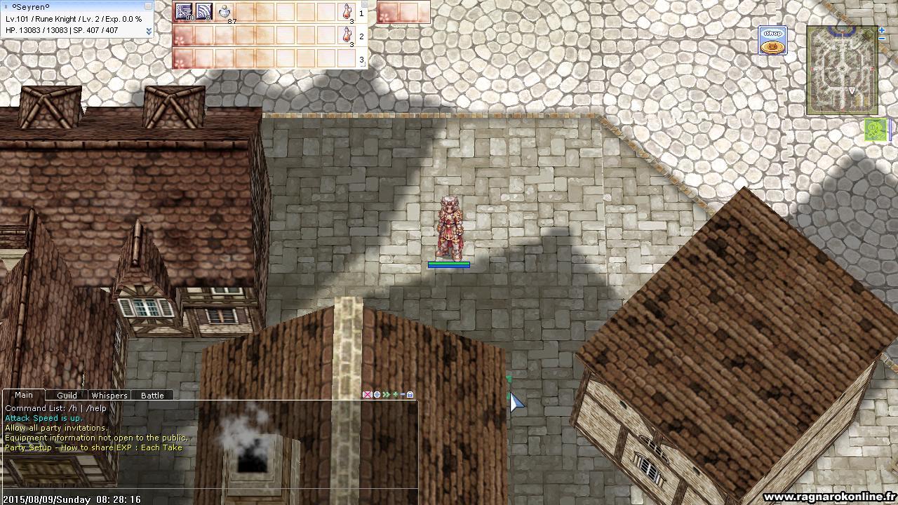 This is the second thing I got done (I got lazy at job 68 and went back to town to