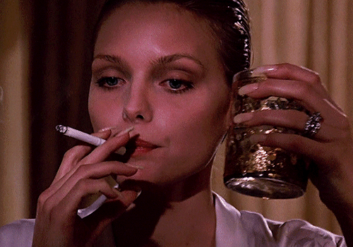 myellenficent:Michelle Pfeiffer as Elvira in Scarface (1983)
