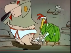 From a Cow and Chicken Episode: Trip to Folsom Prison