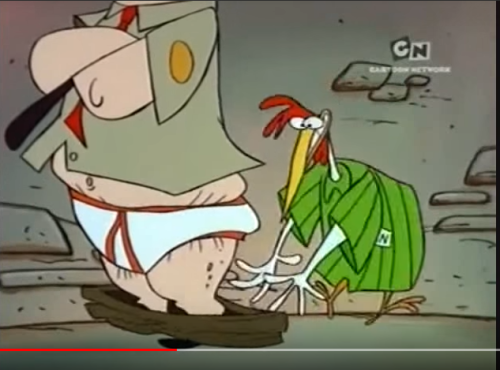 XXX From a Cow and Chicken Episode: Trip to Folsom photo