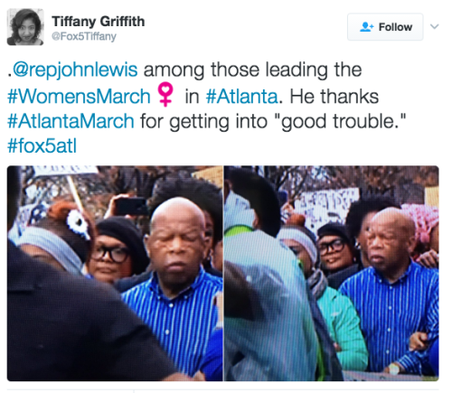 adreadfulidea: the-movemnt: Civil rights icon John Lewis declares he’s “ready to march a
