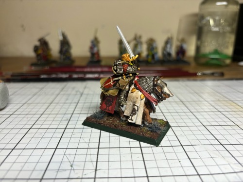 2nd Questing Knight Tonight! This Ones A Highland Minis Model, Maybe Thats Why It Got Done Faster. I