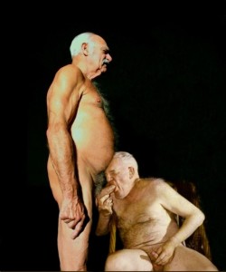 Lovely Naked Grandpa