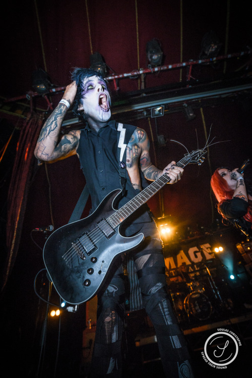 New Years Day // Damage Festival @ Le Cabaret Sauvage - Paris, France (25/10/14)© Christophe Soulas 