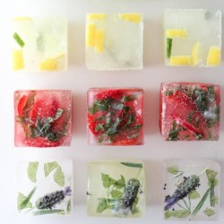 dessertgallery:  DIY Flavored Ice Cubes-Get