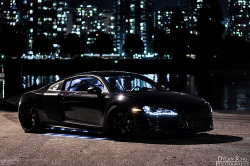 Pearl Black Audi R8