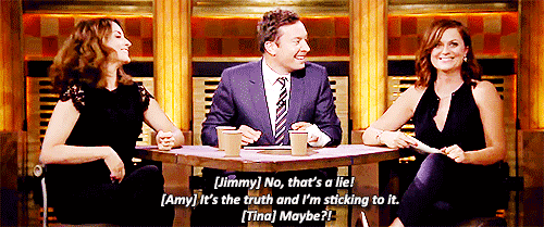 paulapell: Tina &amp; Amy play True Confessions on The Tonight Show 