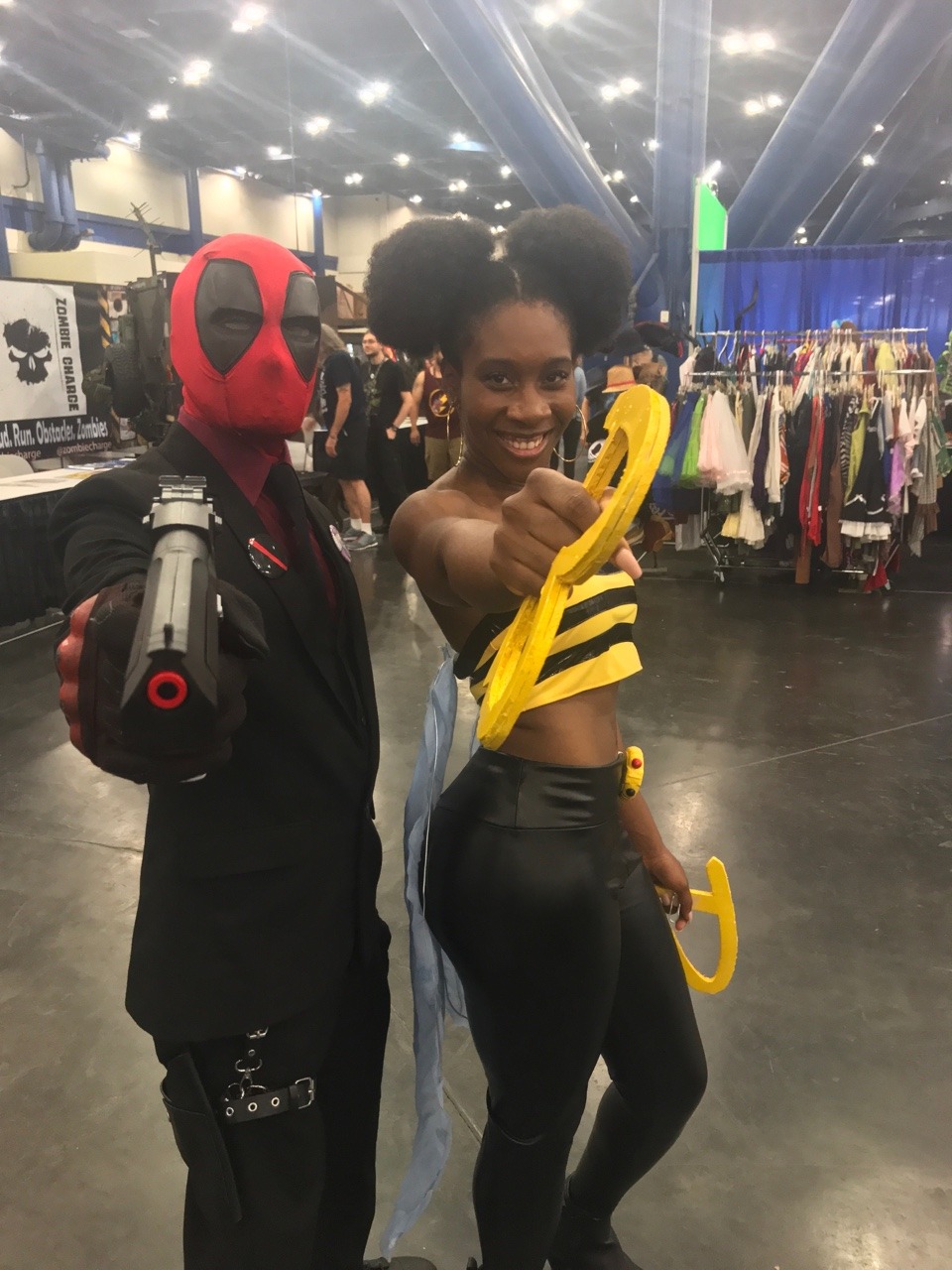 0ny:My Bumblebee cosplay for day one of Comicpalooza. I had such a good time!