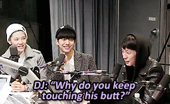 yasuis:  himchan and ilhoon’s butt 