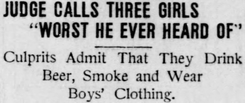 videodante: yesterdaysprint:  St. Louis Post-Dispatch, Missouri, November 16, 1907  we know the devi