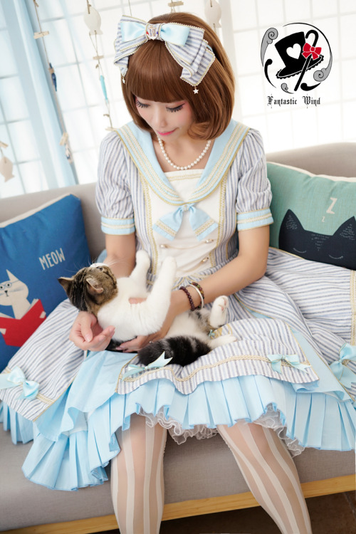 truth2teatold:  Fantastic Wind Sailor series preorder - one piece dress, jumperskirt, blouse, headbo