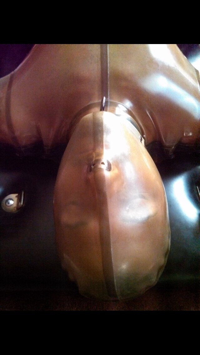31runner:  Latest pics of me in rubber bondage