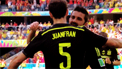 secretariats:  David Villa in his last game for Spain.  