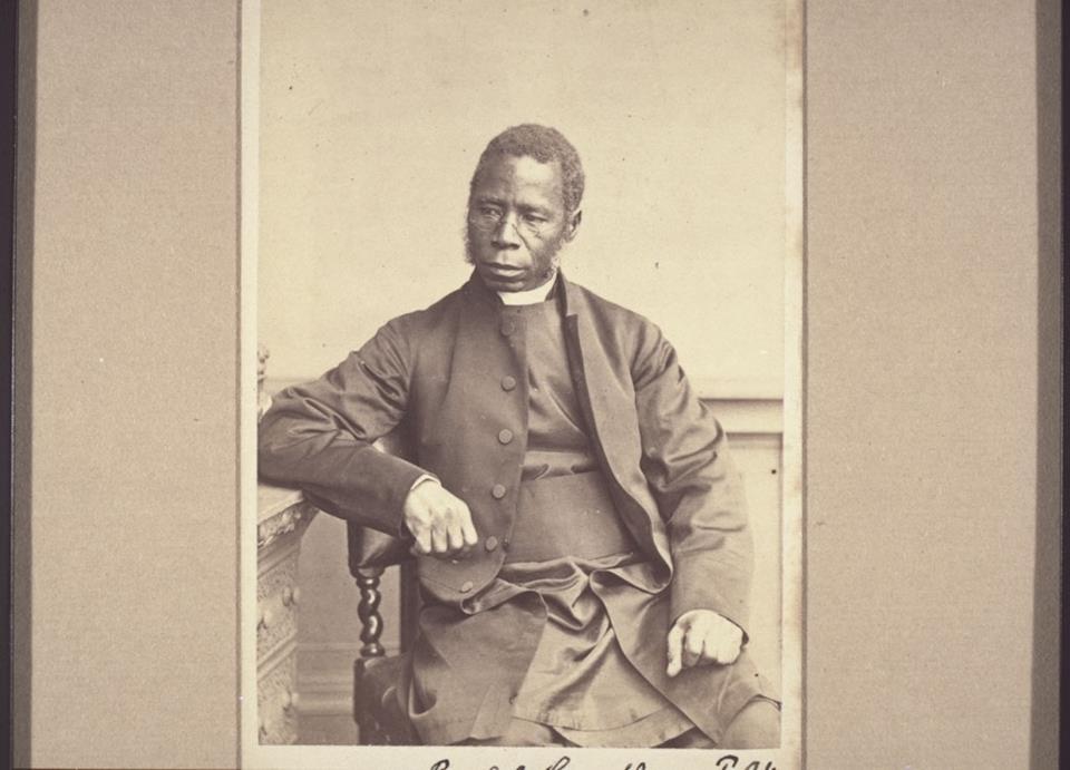 nigerianostalgia:
“ Bishop Samuel Ajayi Crowther 1809-1891
A former Nigerian slave who was rescued and converted to Christianity. He later became a missionary worker, and in 1864, was ordained as the first African Bishop of the Church of England...