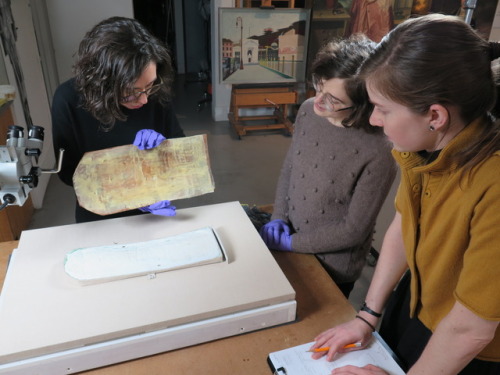 Over a year ago, our conservators began examining some of our ancient Egyptian portrait panel painti