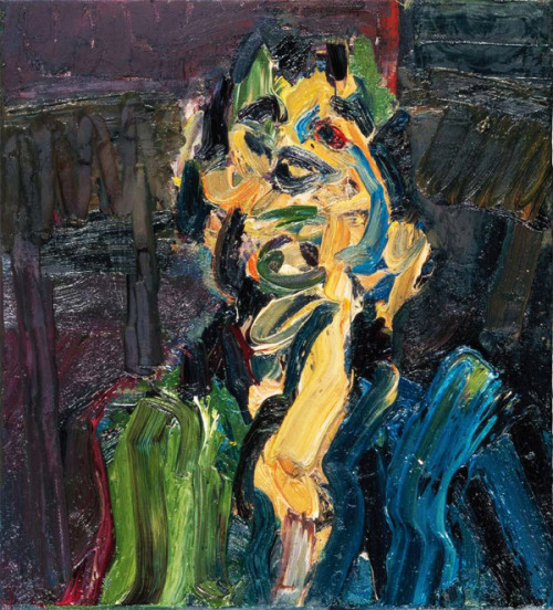 Porn Pics Frank Auerbach.Â Head of J.Y.M. 1969.