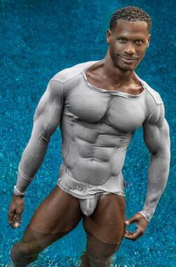 bigred8722:  dominicanblackboy:  Sexy gorgeous muscle ass hunk underwear model Kai