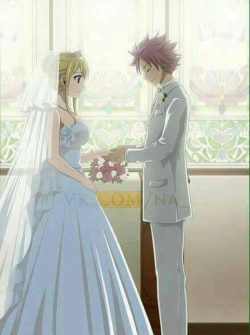 secretraven:  Nalu Wedding !!! ^/// ^  *fangirl