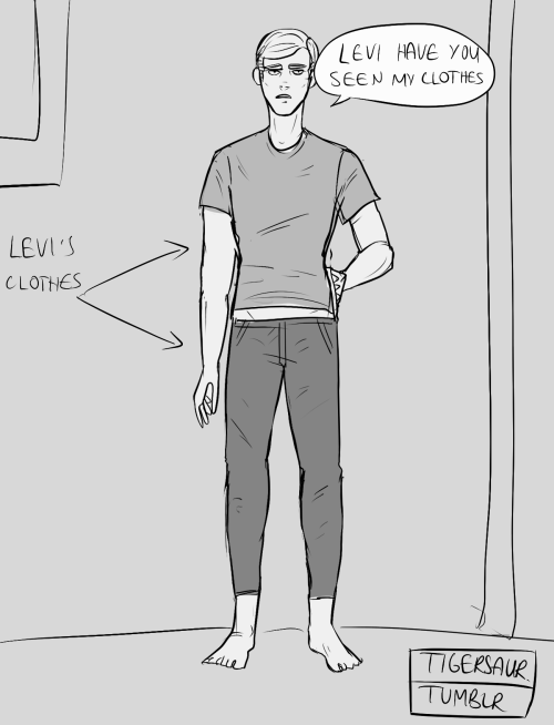 tigersaur:  because oversized clothes are comfy as hell — yeah terrible doodles idk