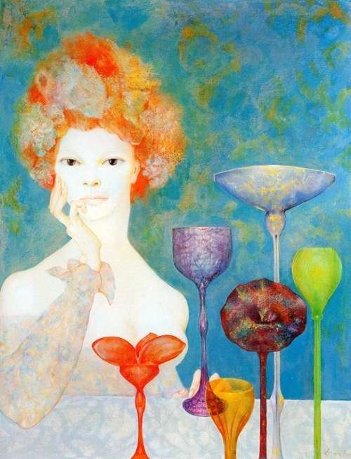 Leonor Fini, La gardienne des sources, 1967