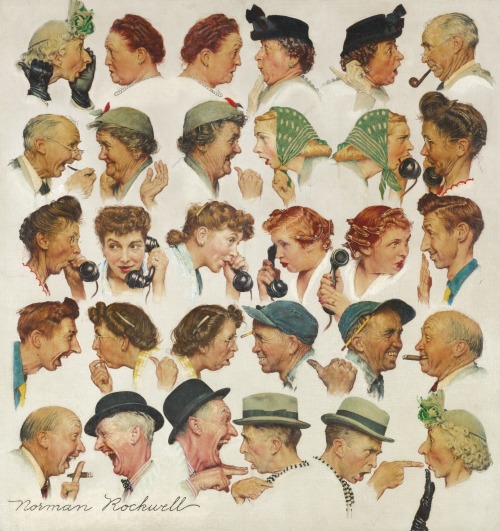 Norman Rockwell - The Gossips - 1948