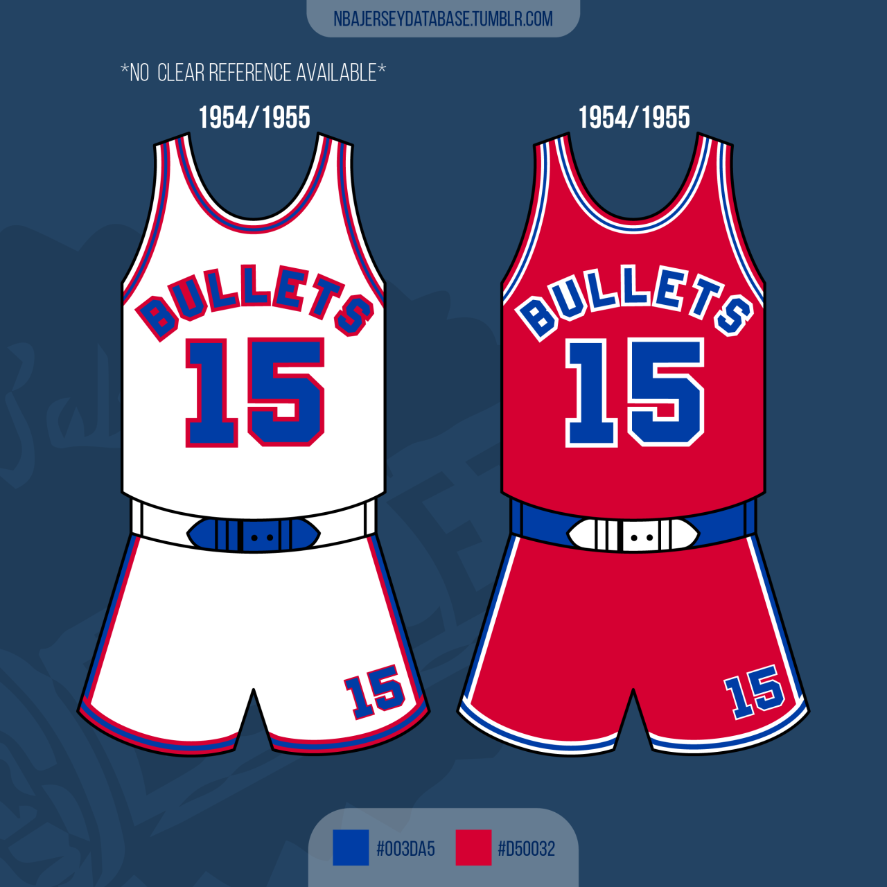 baltimore bullets jersey history