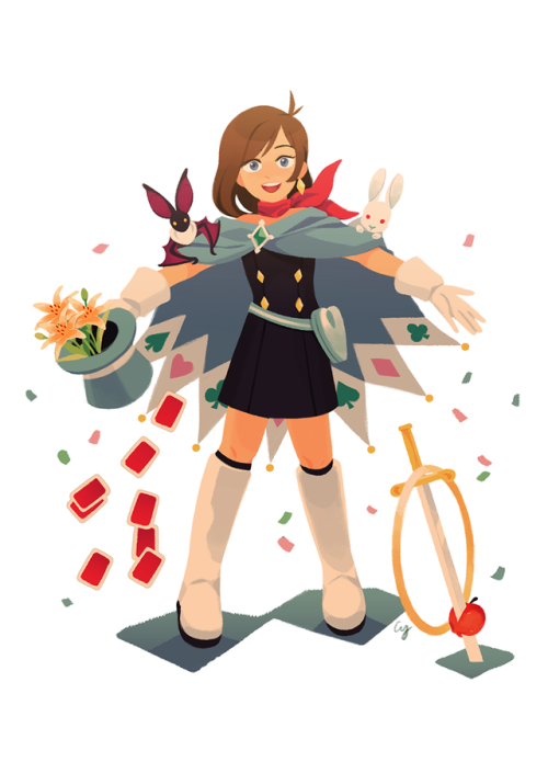 theriaque: finally got around to playing Spirit of Justice thanks to the eShop sale & I loooove my sweet magic daughter Trucy 💙 (also hi, I’ve returned from the dead with new draws & a new computer, the latter thanks to my friend) 