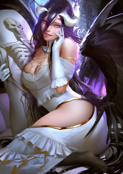 zumidraws: Albedo from Overlord<3 Nude version and other goodies: https://www.patreon.com/zumi