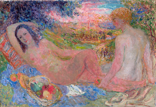 pinkstarlightcomputer:Czesław Rzepiński (1905-1995)oil on canvas 1935 (89.5 x 131)