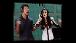 cherlloydislife:   James Maslow &amp; Cher Lloyd in ‘Big Time Scandal’  