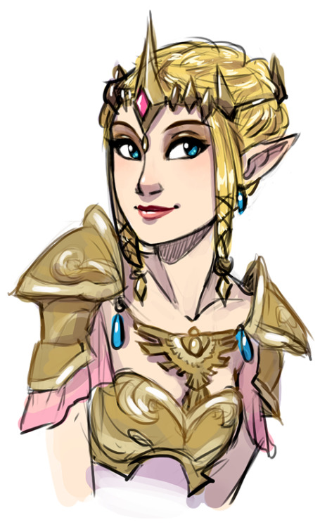 yoccu:zelda w a pixie cut bc. good.bonus: