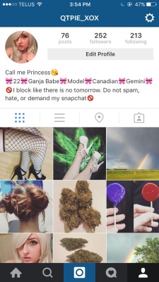 thenudistprincess:  Follow me on Instagram ❤️ qtpie_xox