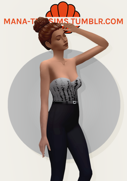 mana-tea-sims: 1000+ FOLLOWERS GIFT - PART 1 (BGC) GAVE UP SKATING V1 jumpsuit with sleevesFrame/G