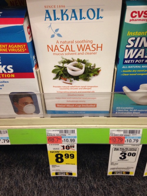 Sale! Alkalol is on sale at CVS! Save $2.00 now through February 22 at your favorite CVS location.