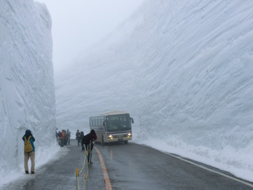 stunningpicture: What 60 feet of snow cleared in Japan looks like. 