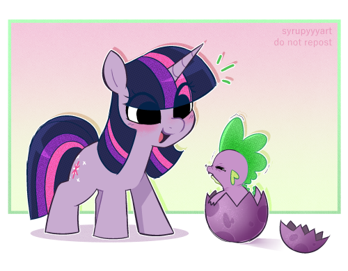 colorful-horses:   ponytober day 29: the beginning