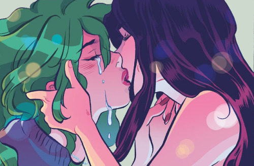 martianmanhuntter:Lottie and Caroline in Snotgirl #10