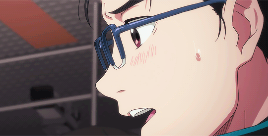 atesan:Yuuri in Glasses