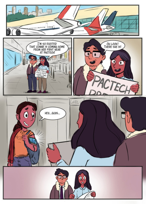 Remember that grown-up Connie pic? Well, here’s her parents reacting to seeing the tattoo for the first time! xDThis comic was written and commissioned by the awesome Bleep Bloop. Thanks for commissioning me!Commission info here