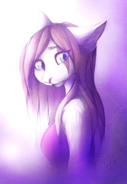 preedatoor127:  thehybridnaki:  http://www.furaffinity.net/user/neko-maya/  Those. Big. Eyes. OwO