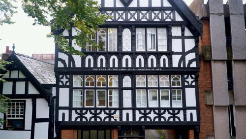 Park Street, Chester, England.A grade 2 Listed Building built in 1881.The fear of the Lord is from P