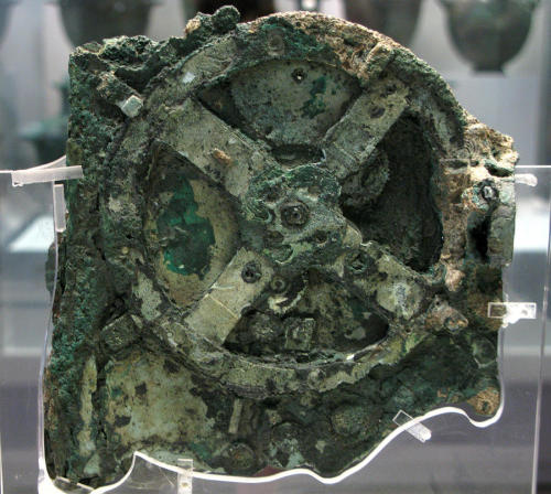 stephnz: The antikythera mechanism is currently housed in the Greek National Archaeological Museum i