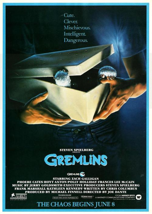 We interrupt your regularly scheduled art post with an advertisement from the 80s. ‘Gremlins&r